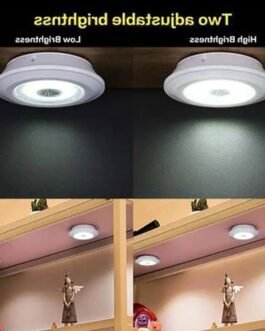 مجموعة 3 مصابيح LEDمع جهاز تحكم عن بعد