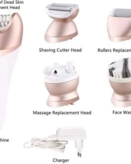 ✨ جهاز kemei 6×1 إزالة الشعر والمساج المتكامل ✨ الاصلي