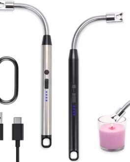 الولاعه الكهربائي قابلة لإعادة الشحن USB طويلة مرنه