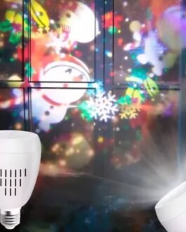 لمبة إضاءة بروجيكتر ديكوري – أجواء مميزة في ثواني! ✨🎄