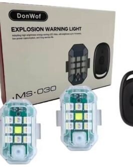 ضوء ضبابي LED مع شحن + ريموت لاسلكي 💥