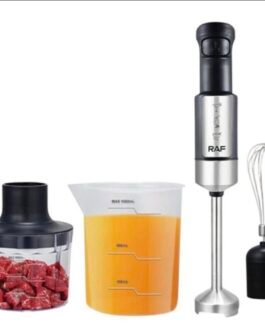 🍲🥤 محضّرة طعام RAF متعددة الوظائف 4×1 ⚡ قوة 400 واط | أداء سريع وضوضاء منخفضة