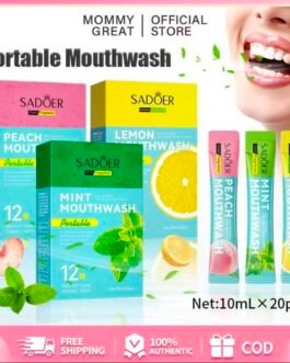 غسول الفم ومعطر الأنفاس الكوري SADOER (20 كيس)