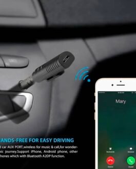 وصلة AUX بلوتوث لاسلكية للسيارة 🎵🚗