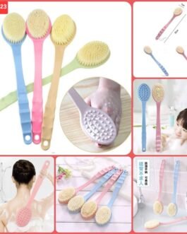 🛁 ليفه و فرشاة تنظيف الجسم و الاستحمام طويلة ابو عصا