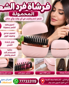 💗 فرشاة فرد الشعر المحمولة